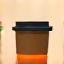 Icon of reusable cup with discount tag