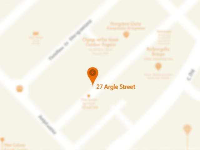 Map thumbnail view showing Harbour Bridge Café location in Sydney